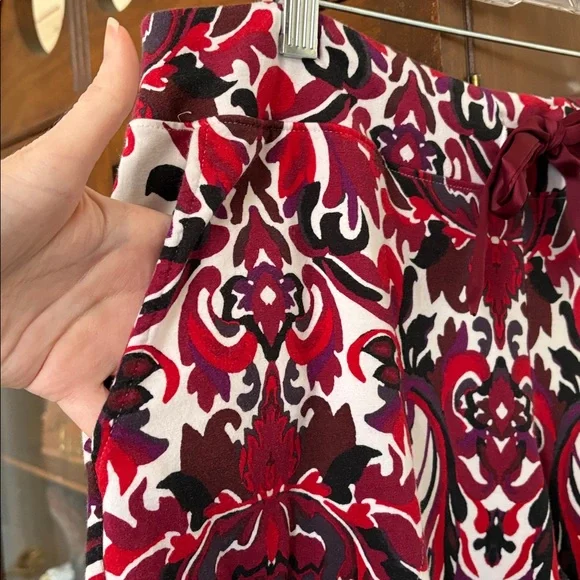 *2 Pieces SOMA Long Sleeve Top & Wide Leg Drawstring Bottoms Pajamas Loungewear - Picture 14 of 16